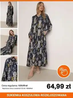 Born2be Sukienka koszulowa rozkloszowana Born2be oferta