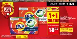 Biedronka Kapsułki do prania Vizir All in 1 Pods Alpejska Świeżość oferta