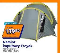 Action Namiot kopułowy Froyak oferta