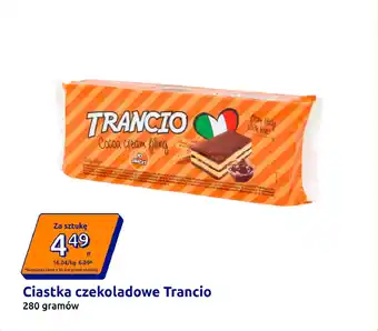 Action Ciastka czekoladowe Trancio oferta