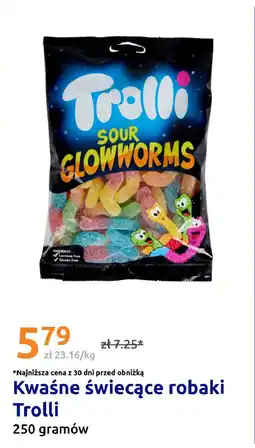 Action Kwaśne świecące robaki Trolli oferta