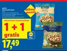 Lidl Pistacje kalifornijskie prażone i solone Alesto oferta