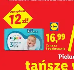 Lidl Pieluchy Lupilu 3 Soft & Dry oferta