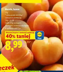 Lidl Morele luzem oferta