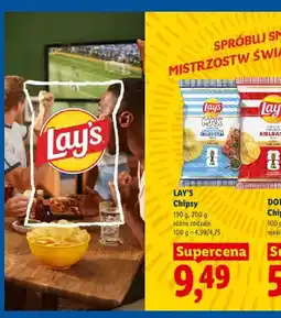 Lidl Chipsy Lay's Polska Kiełbasa oferta