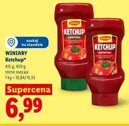 Lidl Ketchup Winiary Łagodny oferta