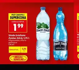 Biedronka Woda źródlana Żywiec Zdrój oferta