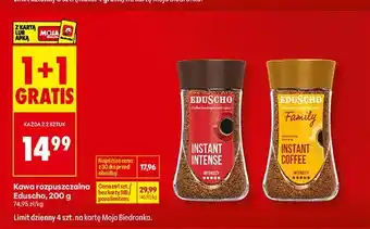 Biedronka Kawa rozpuszczalna Eduscho Instant Intense oferta