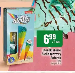 Polomarket Stożek słodki Sicila tęczowy Soforek oferta