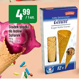 Polomarket Stożek słodki do lodów Soforek Girare oferta