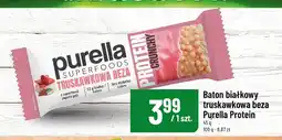 Polomarket Baton białkowy truskawkowa beza Purella Protein oferta