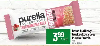 Baton białkowy truskawkowa beza Purella Protein