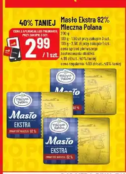 Polomarket Masło Ekstra 82% Mleczna Polana oferta