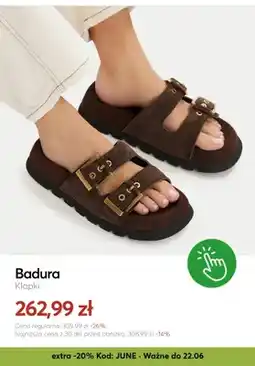 eobuwie Klapki Badura oferta