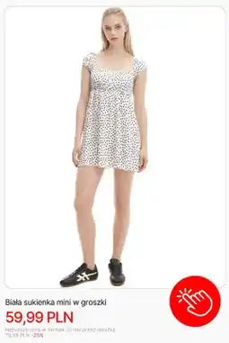 Cropp Sukienka mini w groszki Cropp oferta