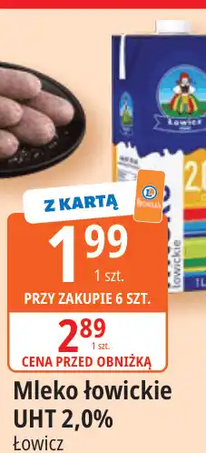 E.Leclerc Mleko łowickie UHT 2,0% oferta
