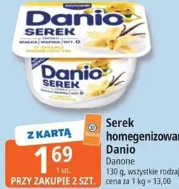 E.Leclerc Serek homogenizowany Danio Danone oferta