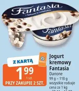 E.Leclerc Jogurt kremowy Fantasia Danone oferta