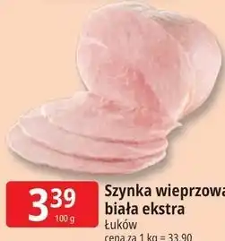 E.Leclerc Szynka wieprzowa biała ekstra Łuków oferta