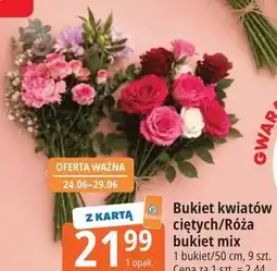 E.Leclerc Bukiet kwiatów ciętych/Róża bukiet mix oferta