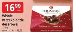 E.Leclerc EQUADOR Wiśnie w czekoladzie deserowej oferta
