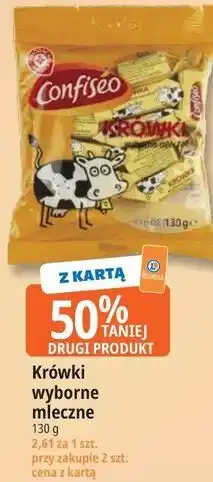 E.Leclerc Confiséo Krówki wyborne mleczne oferta
