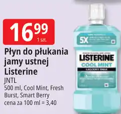 E.Leclerc Płyn do płukania jamy ustnej Listerine oferta