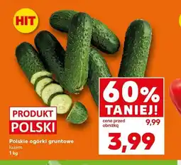 Kaufland Ogórki gruntowe polskie oferta