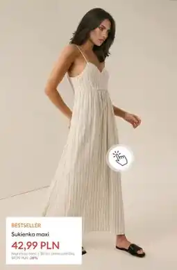 Sinsay Sukienka maxi oferta