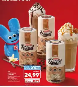 Kaufland Kawa rozpuszczalna GBS Frappe High Caffeine o smaku lodów krokant oferta