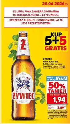 Kaufland Piwo Żywiec Premium oferta
