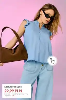 Sinsay Koszulowa bluzka oferta