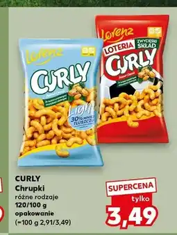 Kaufland Chrupki Curly Classic Lorenz oferta