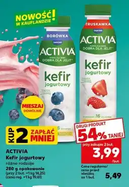 Kaufland Kefir jogurtowy Activia borówkowy oferta