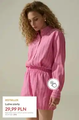 Sinsay Szorty damskie luźne oferta