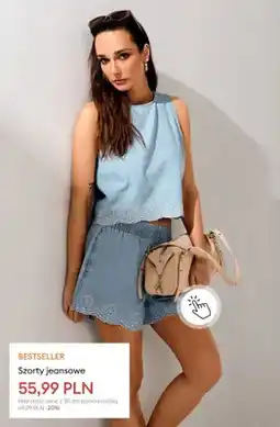 Sinsay Szorty jeansowe oferta