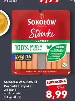 Kaufland Parówki z szynki Sokołów Stówki oferta
