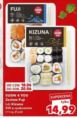 Kaufland Sushi Zestaw Fuji Sushi 4 You oferta