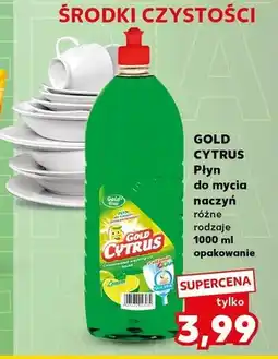Kaufland Płyn do mycia naczyń Gold Cytrus Lemon oferta