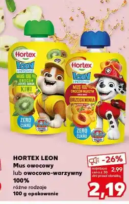 Kaufland Mus owocowy Hortex Leon kiwi oferta