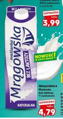 Kaufland Maślanka naturalna bez laktozy Mrągowska oferta