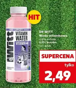 Kaufland Woda witaminowa Dr Witt Vitamin+ oferta