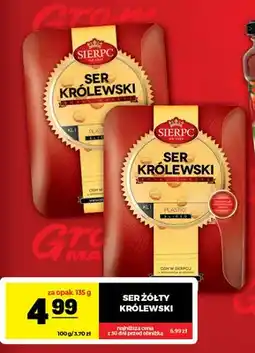 Gram Market Ser żółty Królewski Sierpc plastry oferta