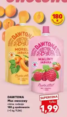 Kaufland Mus owocowy Dawtona morela jabłko oferta