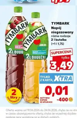 Kaufland Napój niegazowany wiśnia jabłko Tymbark oferta