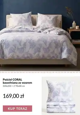 Homla Pościel bawełniana ze wzorem Coral oferta