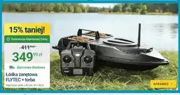 ERLI Łódka zanętowa Flytec + torba oferta