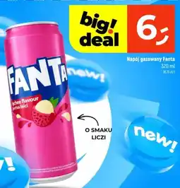 Dealz Napój gazowany Fanta o smaku liczi oferta