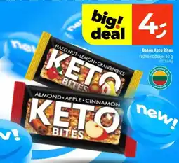 Dealz Baton Keto Bites Hazelnut Lemon Cranberries oferta