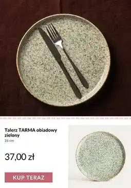 Homla Talerz obiadowy TARMA zielony 26 cm oferta